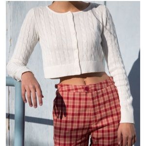 BRANDY MELVILLE ATHELIA KNIT TOP